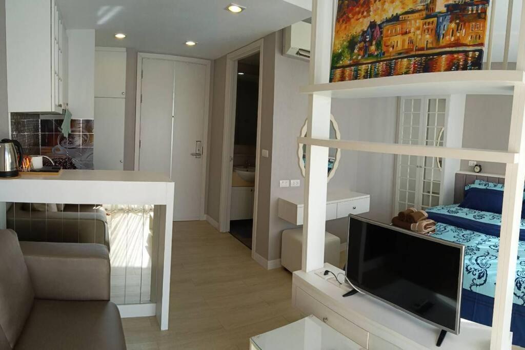 Appartamento Fluffy Bed And Seaview @Bangsaen Esterno foto